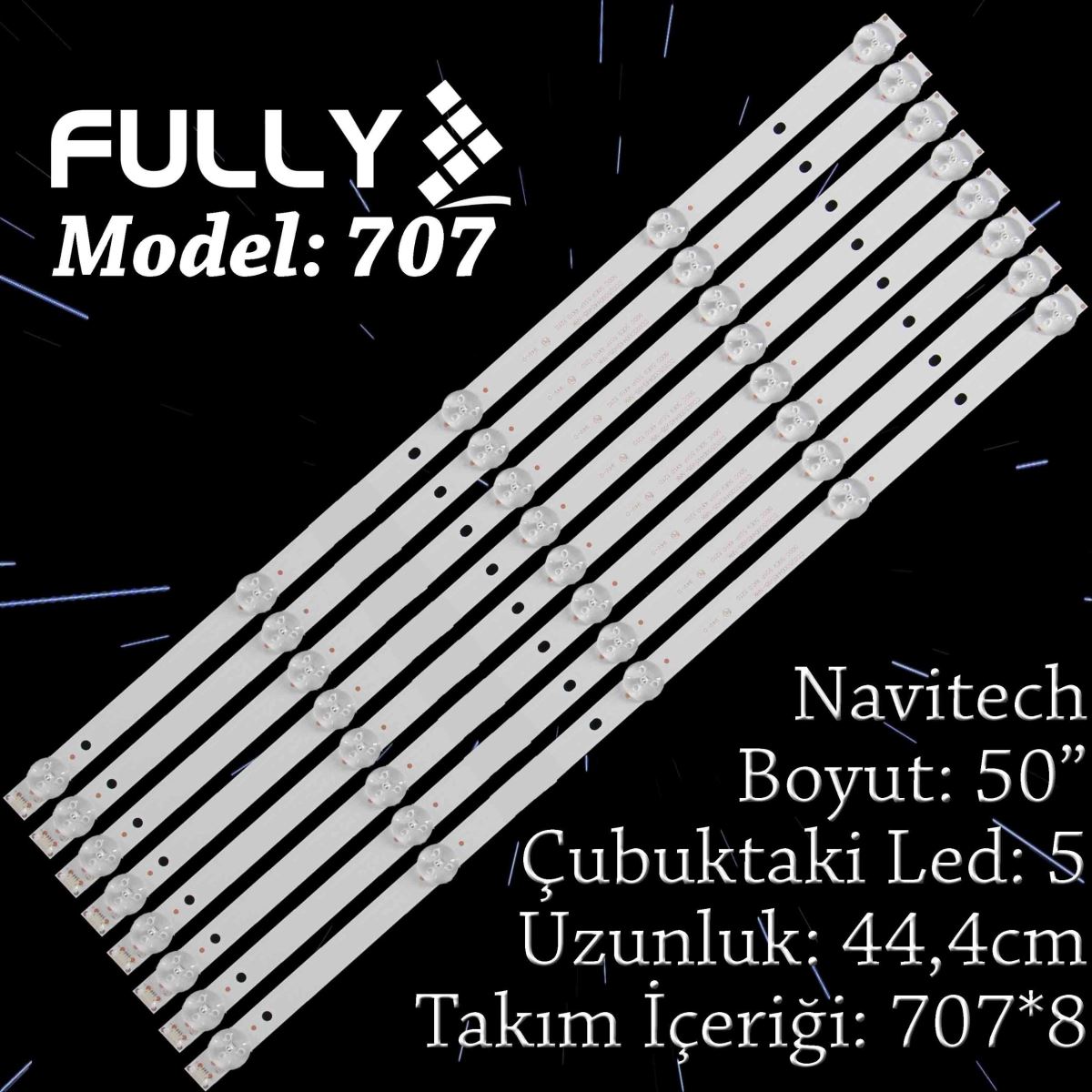 FULLY SET-707 NAVITECH LD-50FHD, LDS-5088FHD