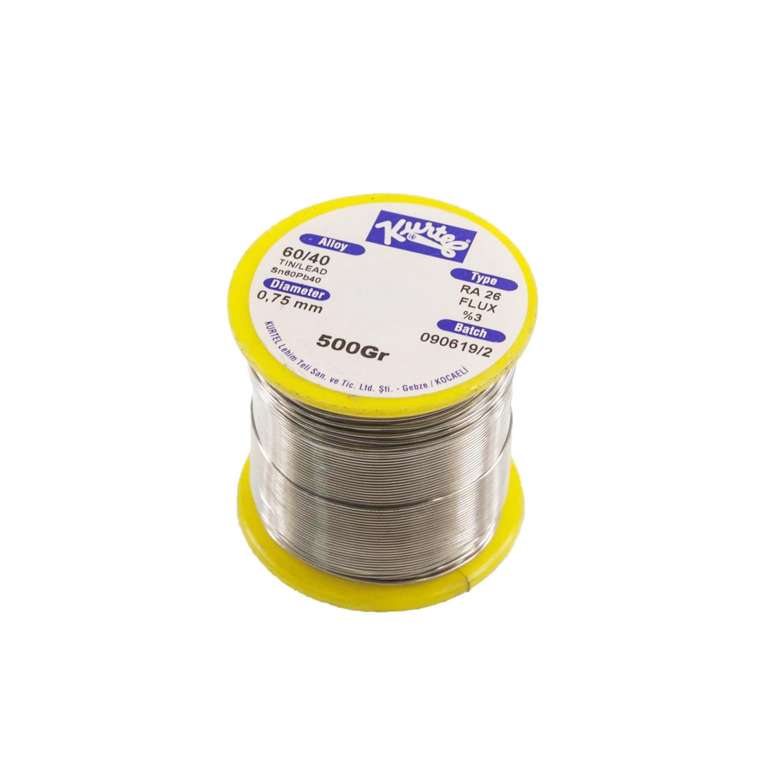 LEHİM 500GR 0.75MM 60/40 KURTEL