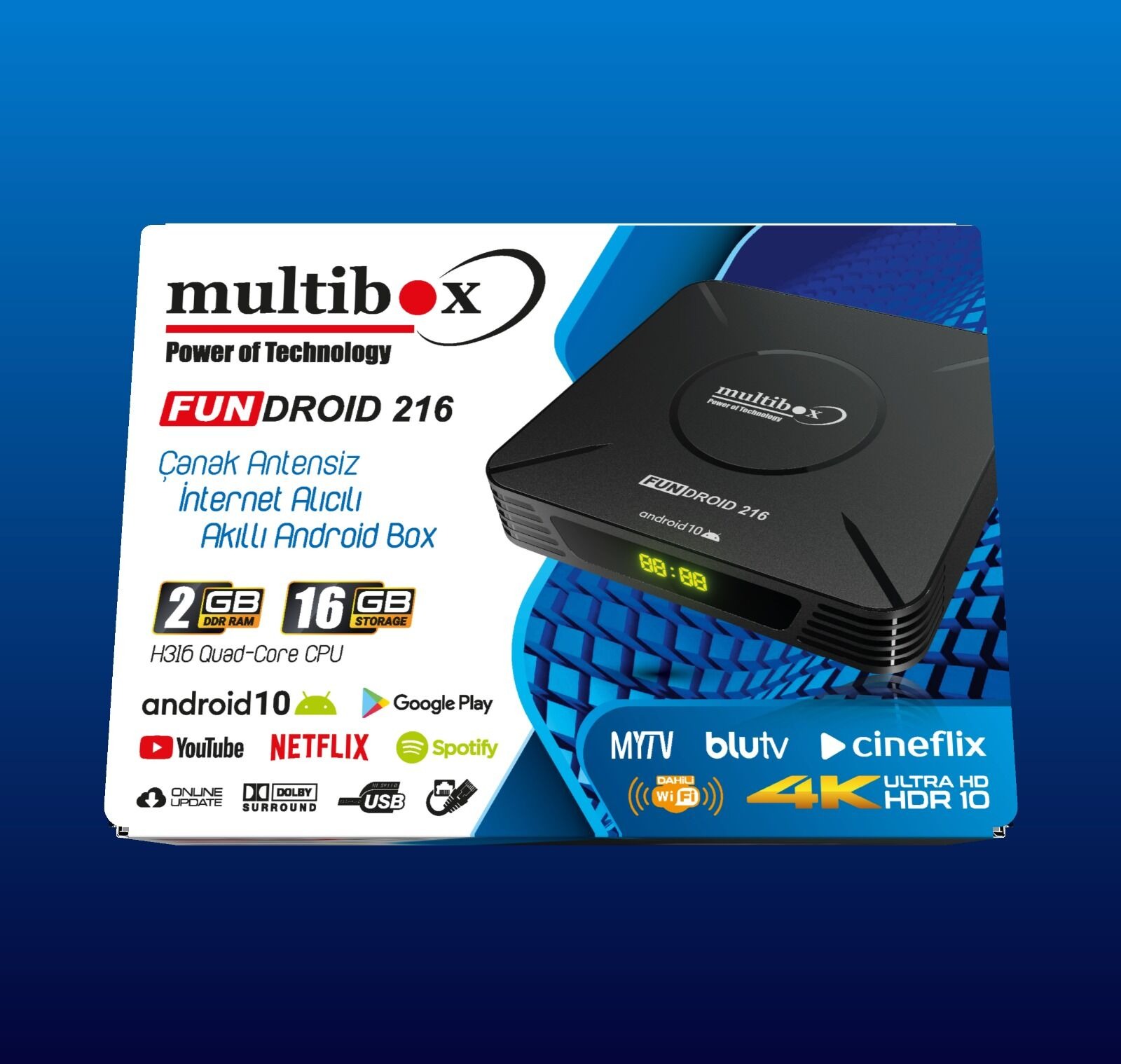 Multibox Fundroid 216 Android Tv Box