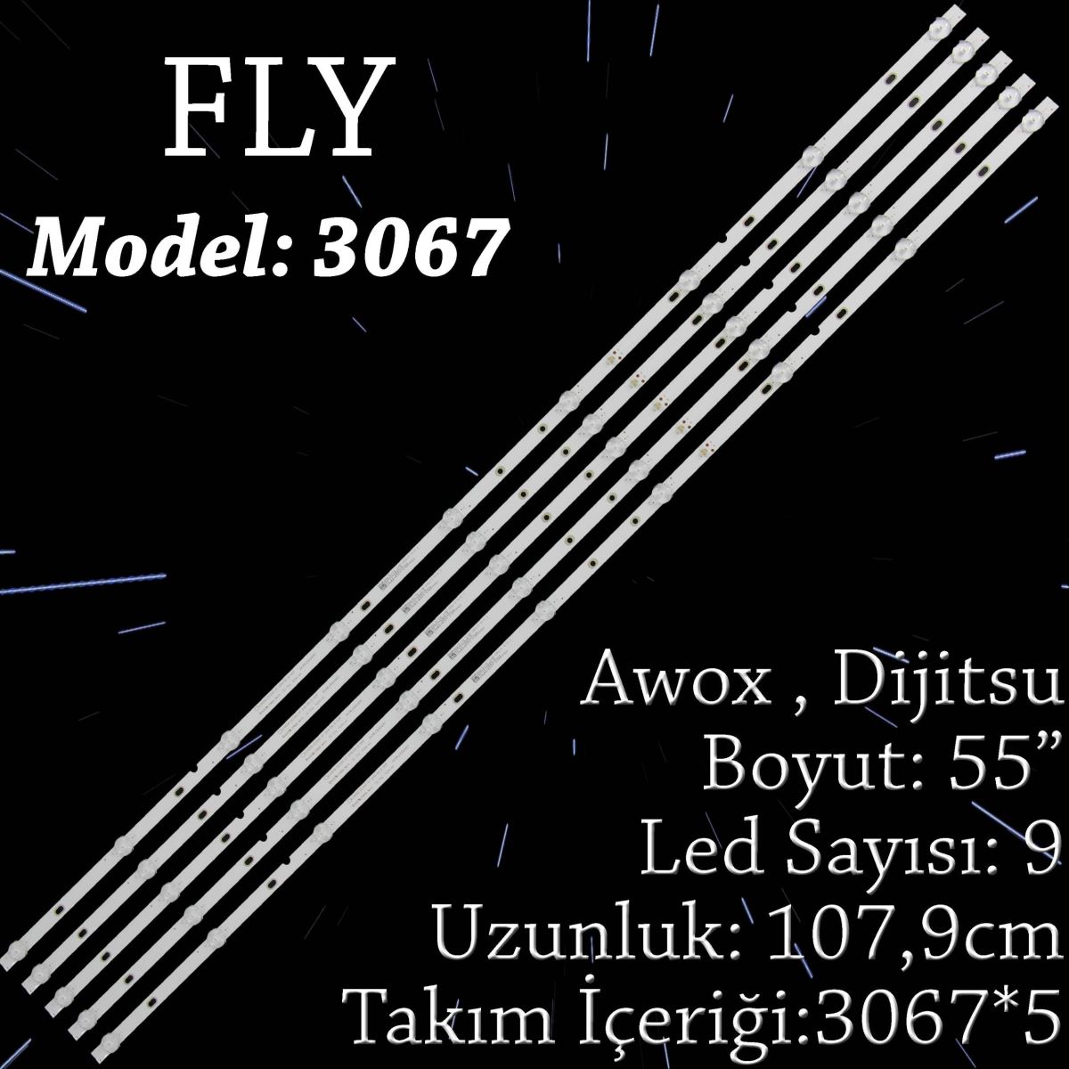 FLY-3067 DIJITSU 55 INC DJT55SH LED BAR, SKYTECH ST-5530US, KJ55D09-ZC22AG-07E