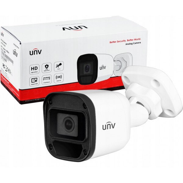 UNV UAC-B112-F28 2MP 1080P 2.8MM Lens Hibrit AHD TVI CVI IR Bullet Kamera Geniş Açılı